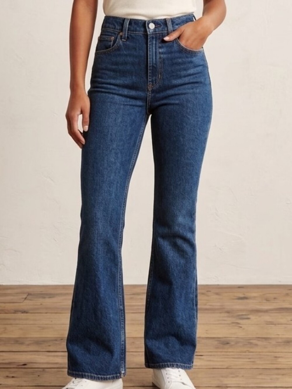Abercrombie & Fitch High Rise Bootcut Jeans